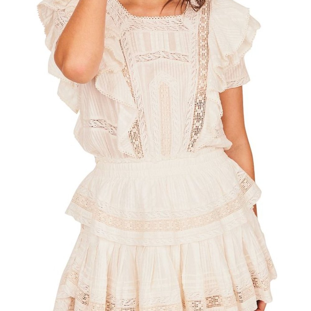 White LoveShackFancy Dupe